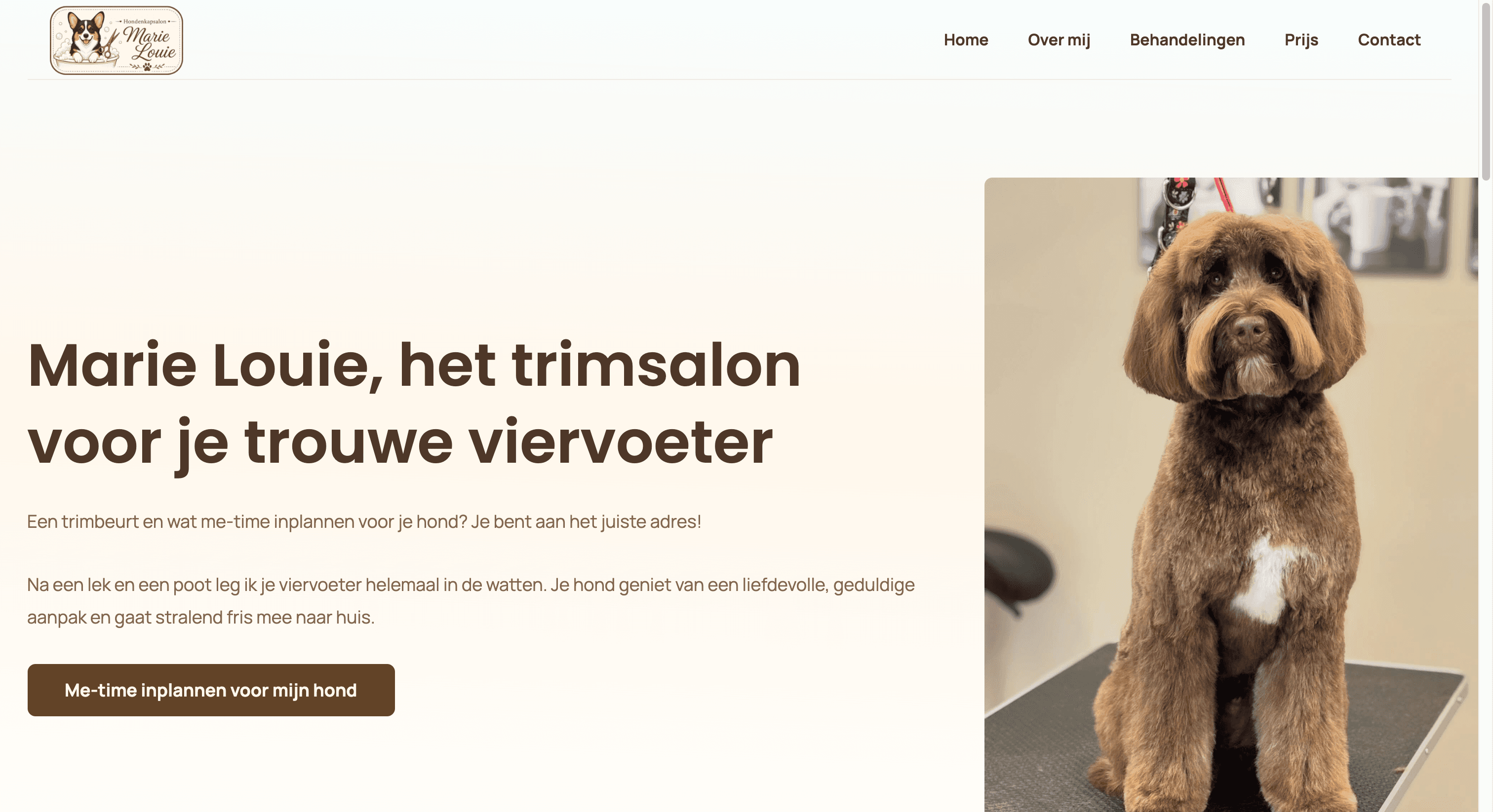 Screenshot · marielouie.be